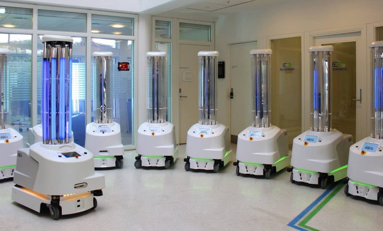 ربات ضدعفونی‌کننده UVD Robots