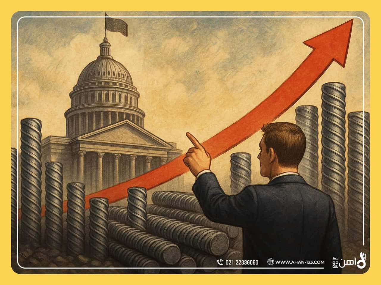 تحریمها و اثر آن بر تولید و صادرات میلگرد