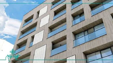 نمای آجری با آجر نسوز