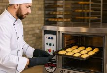 فر شیرینی‌پزی گازی نوبل