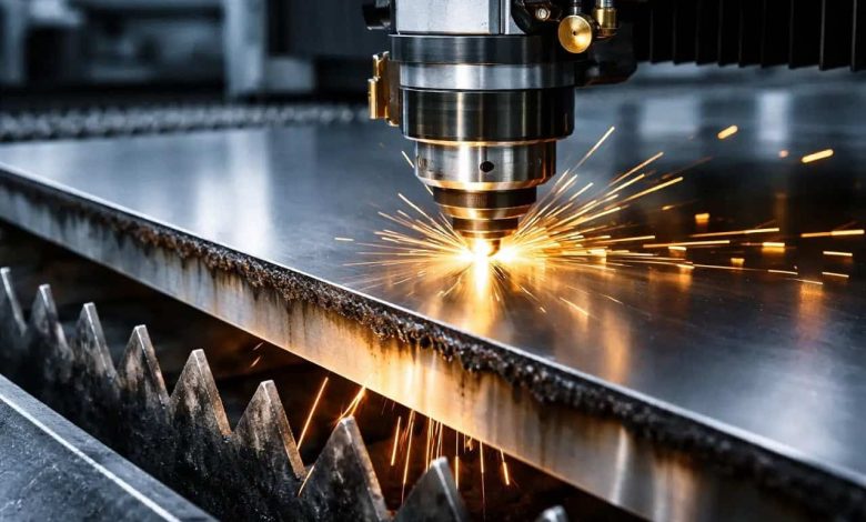 علت سیاه شدن لبه برش لیزر