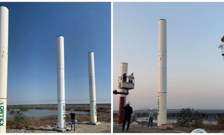 توربین Vortex Bladeless