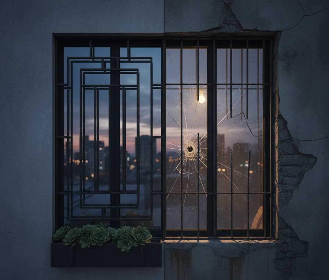 اشتباه در ایمنسازی پنجرهها