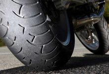 نشانه خطرناک در لاستیک موتور