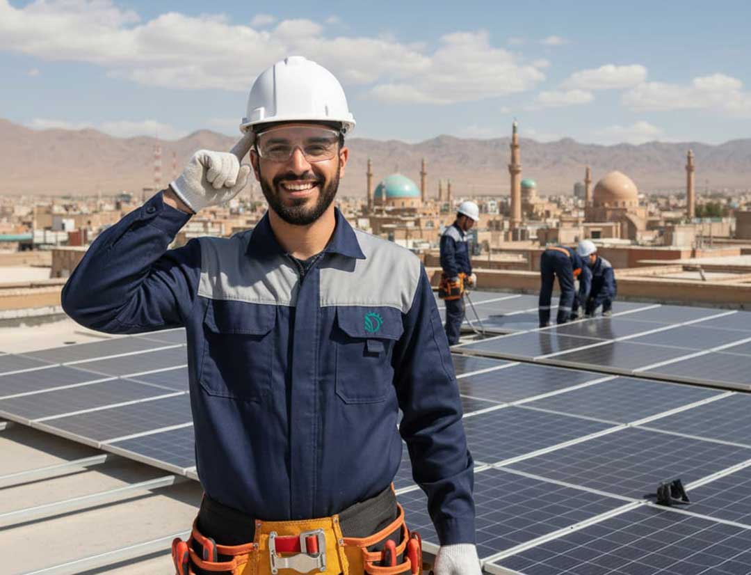 بهترین پیمانکار نیروگاه خورشیدی