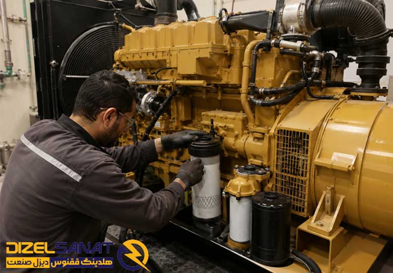 سرویس ساعته دیزل ژنراتور