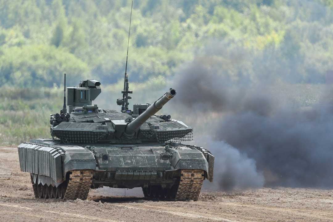 تصویر تانک T-90 روسیه