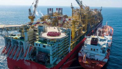 سکوی FLNG شل پرلود