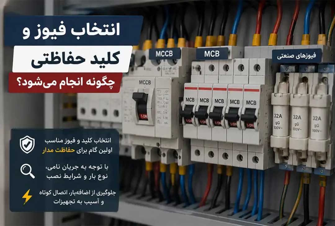 نحوه انتخاب فیوز مناسب تابلو برق