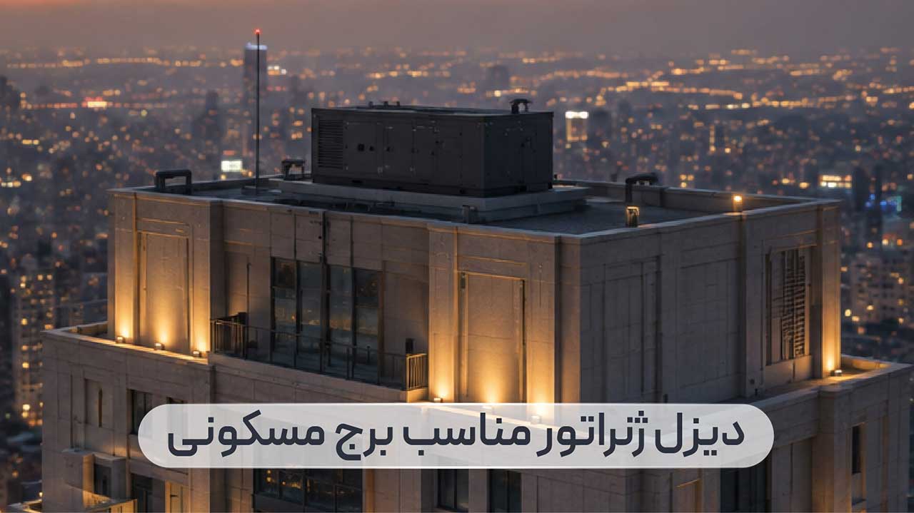 دیزل ژنراتور ساختمان مسکونی