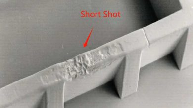 Short Shot در تزریق پلاستیک