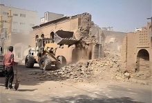 تخریب بنای تاریخی کاروانسرای روسها