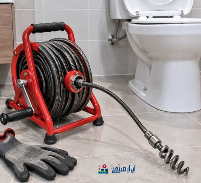 استفاده از فنر لوله بازکنی