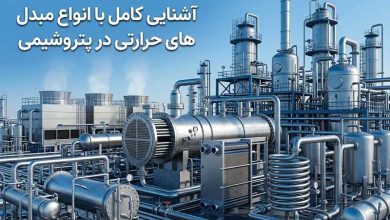 انواع مبدل های حرارتی در پتروشیمی