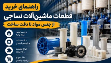 راهنمای خرید قطعات ماشینآلات نساجی
